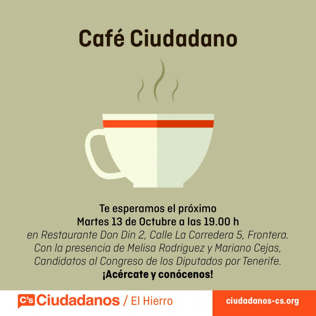 Café ciudadanos Redes