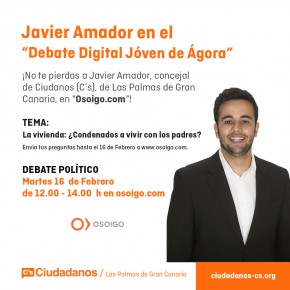 Participación de Javier Amador en el debate digital de osoigo.com