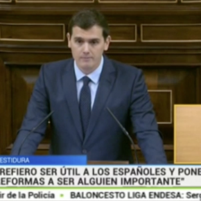 Intervención Albert Rivera en Debate de Investidura