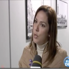 Intervención de Evelyn Alonso en El Día Televisión