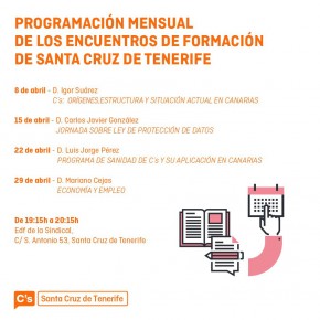 C´s organiza su primer encuentro formativo en Santa Cruz de Tenerife