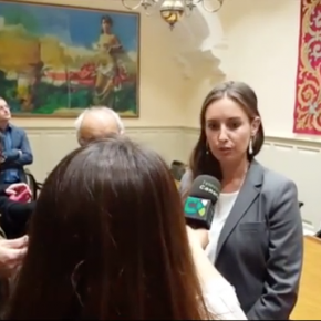 Reunión con portavoces sobre la comisión de la reforma de la Ley Electoral Canaria. 