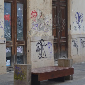 Ciudadanos denuncia la proliferación de pintadas en la zona de mayor protección del casco histórico de La Laguna