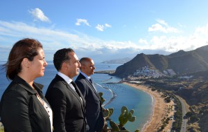 Evelyn Alonso, Enrique Rosales y Antonio Blanco (De Izqda a Derecha)