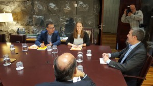 reunion-de-melisa-rodriguez-y-mariano-cejas-con-el-presidente-del-gobierno-de-canarias