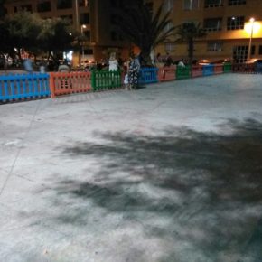 Cs exige al Ayuntamiento de Granadilla instalar “de una vez por todas” el parque infantil en la Plaza Roja en El Médano