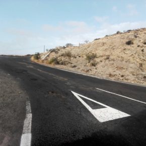 Ciudadanos en Granadilla de Abona reclama mejoras en la carretera que une Chimiche y la autopista