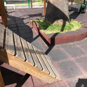 Cs exige al Ayuntamiento de Santa Cruz de La Palma que acondicione el parque infantil ubicado en la Avenida Marítima