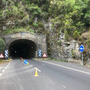 Cs denuncia la improvisación y falta de información en las obras de remodelación del túnel de la Cumbre de La Palma