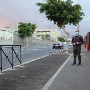 Adán García (Cs) denuncia la eliminación de aparcamientos para personas con movilidad reducida en San Isidro  